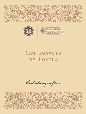 cover image of San Ignacio de Loyola, S. J Autobiografía